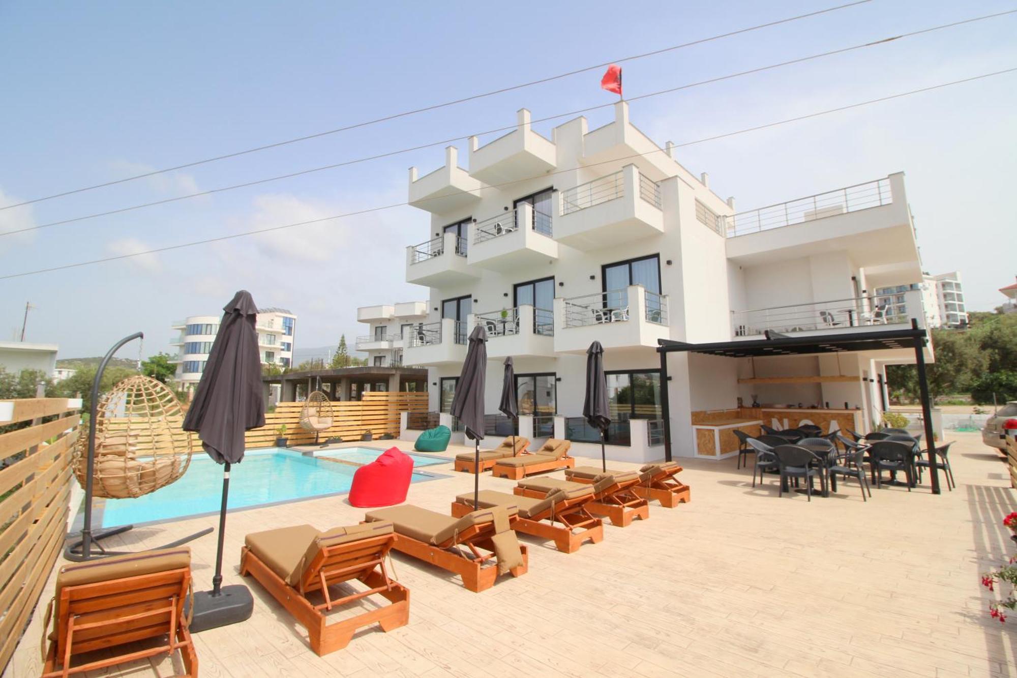 Noa Boutique Hotel Ksamil Rom bilde
