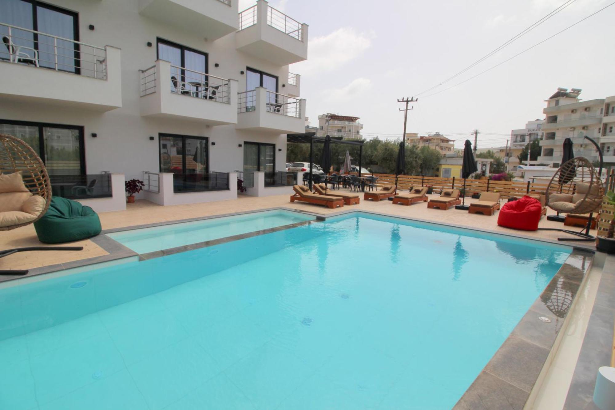Noa Boutique Hotel Ksamil Rom bilde