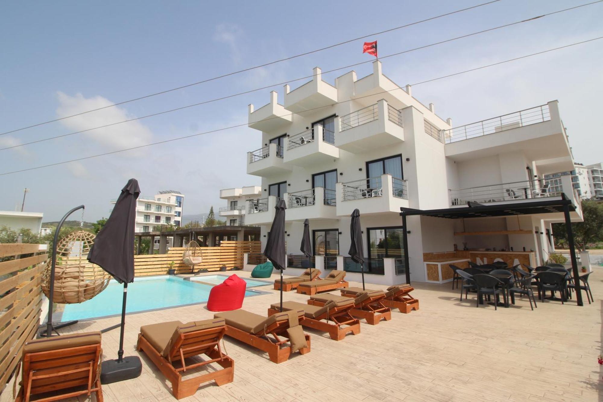 Noa Boutique Hotel Ksamil Rom bilde