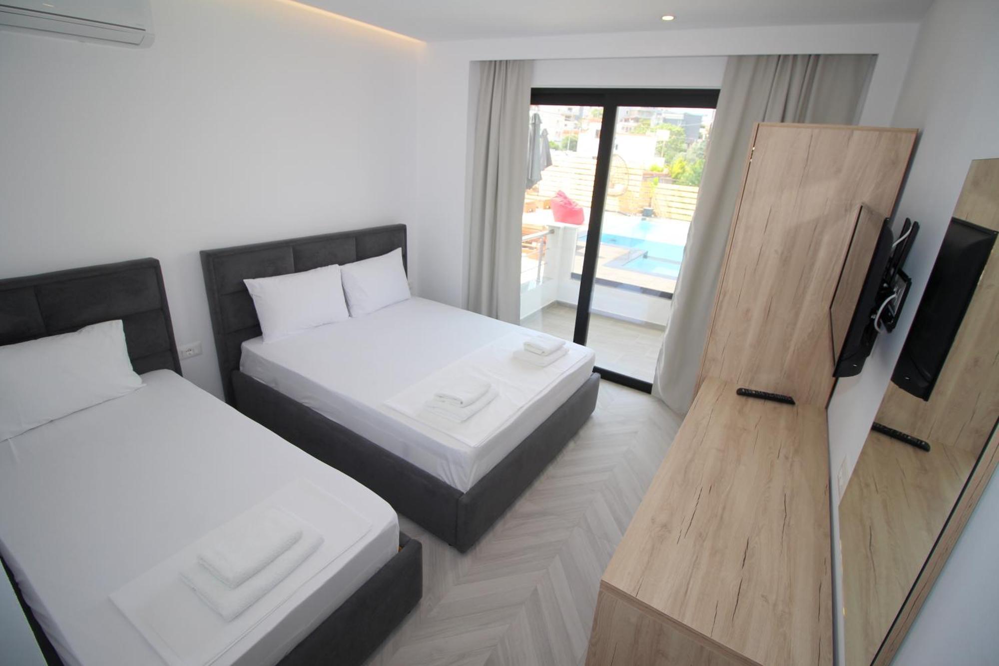 Noa Boutique Hotel Ksamil Rom bilde