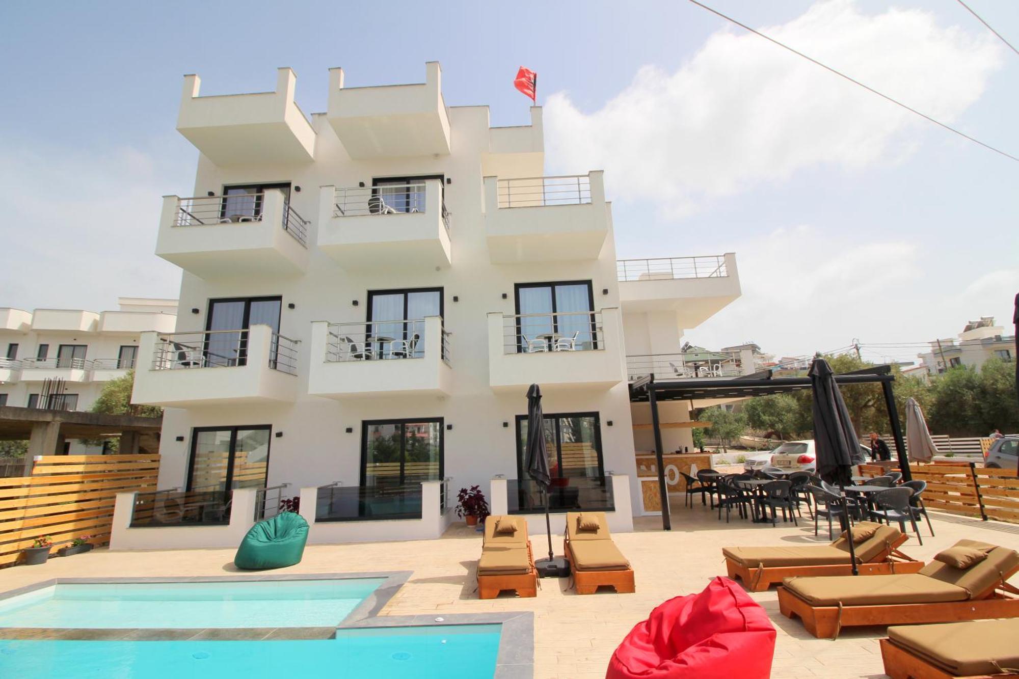 Noa Boutique Hotel Ksamil Rom bilde